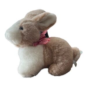 Lemonwood Asia Bunny Rabbit Plush Tan Realistic Easter Stuffed Animal Toy 12”‎